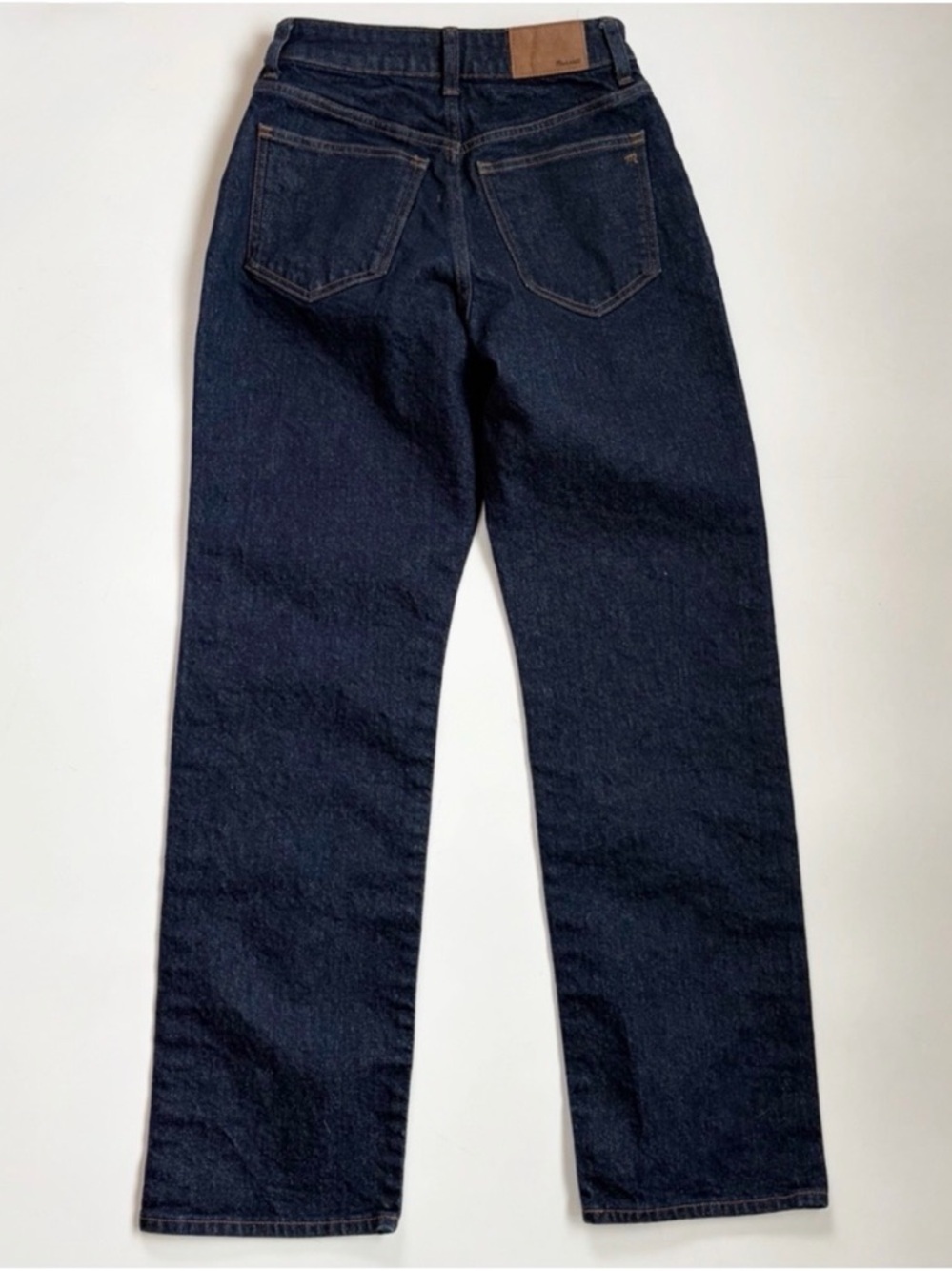 Madewell 90s Curvy Jeans Candiani Denim Straight Leg Dark Wash 25 - Picture 7 of 16